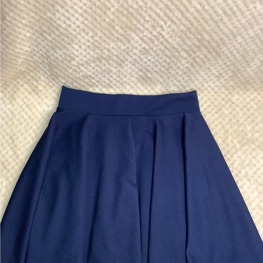 Urban Coco Elegant Navy Blue Women's Mini Skirt Size Small